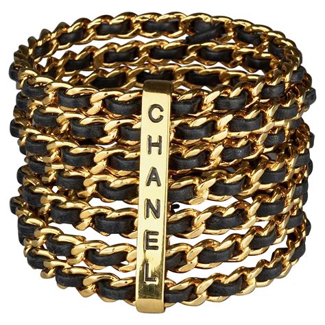 vintage chanel cuff bangle